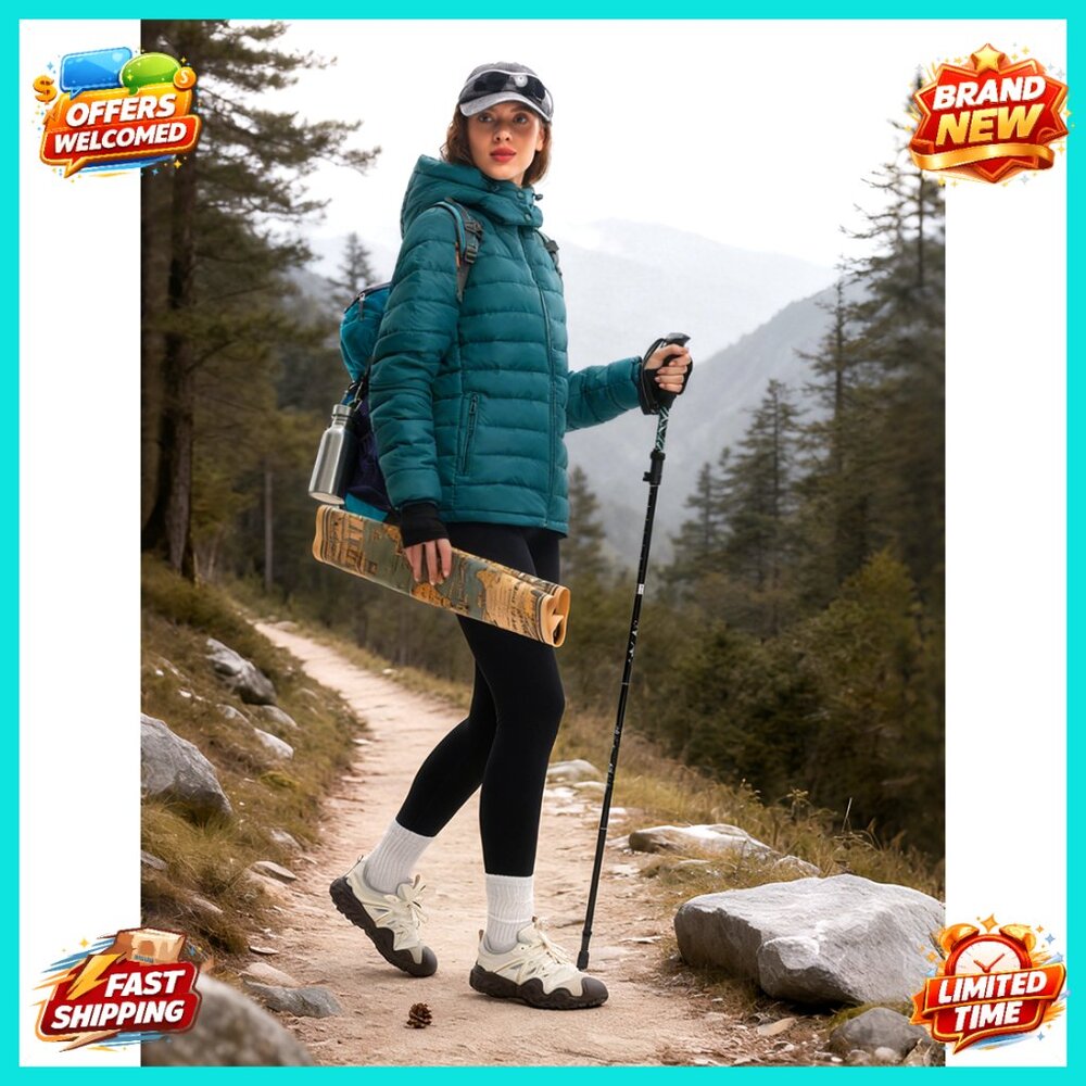 Lightweight Packable Puffer Jacket Waterproof Qui… - image 7